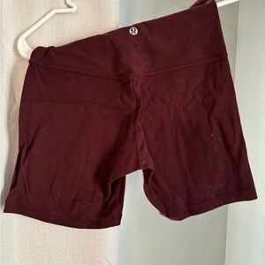 Lululemon align high rise biker shorts